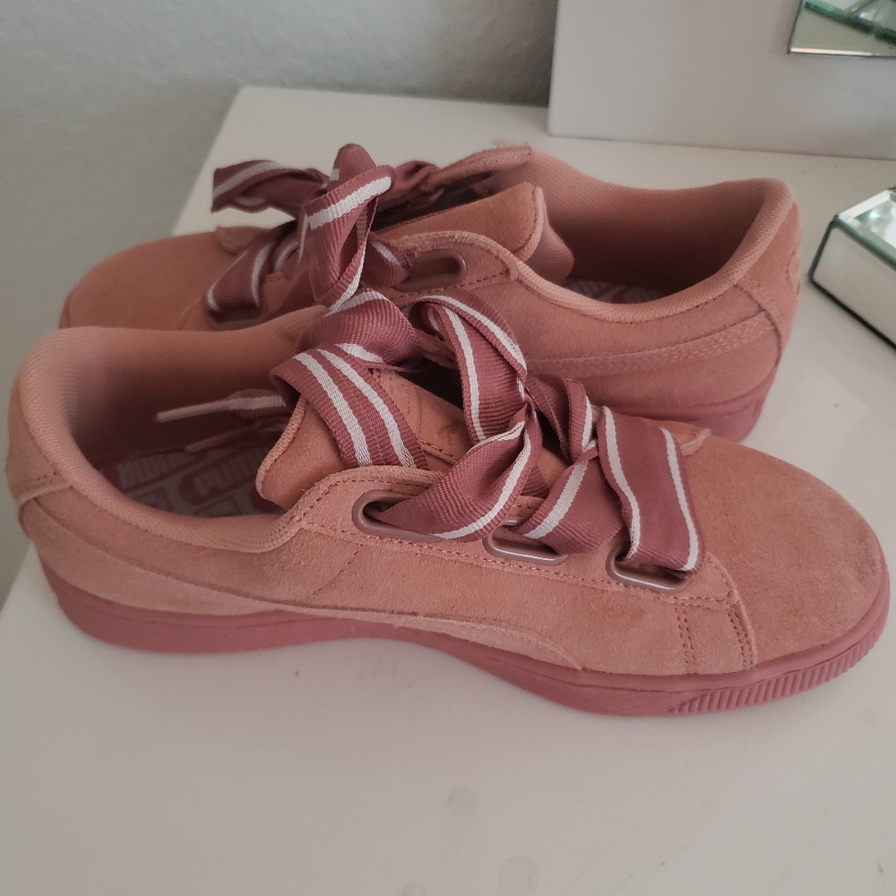 πPuma Suede Fashion Tennis Shoesπ - Picture 2 of 9